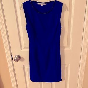 Rachel Roy blue back cutout dress